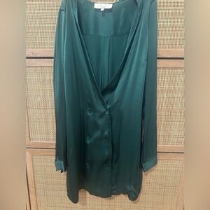L'Academie Deep Green Dress